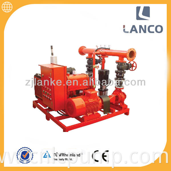 Lanco Brand high capacity Centrifugal sterling peerless fire pump